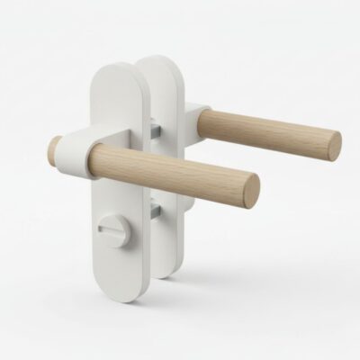 Home 3D Türgriff mit WC-Schloss