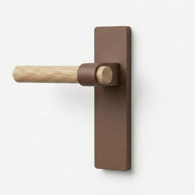 Home 3D Poignée de porte Bouclier longitudinal - Carré